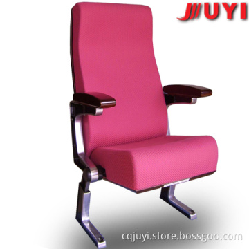 china manufacturer cinema/auditorium/theater fabric seat folding chair JY-606M
